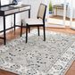 Safavieh Micro-Loop MLP384F 4" x 6" Gray and Ivory Area Rug, , large