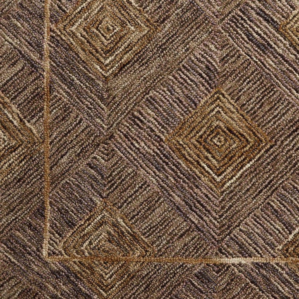 Loloi II Varena 2&#39;6&quot; x 7&#39;6&quot; Plum and Gold Runner, , large