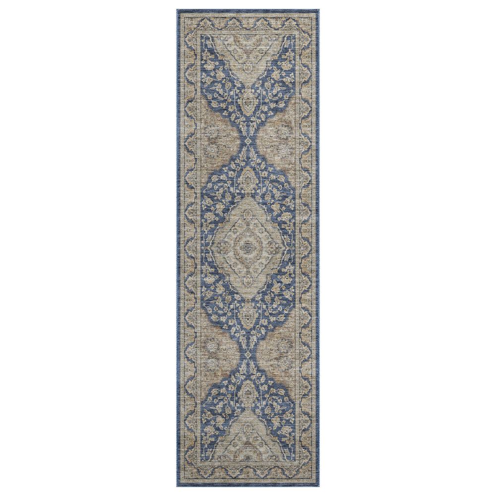 Dalyn Rug Company Hatay HY3 2"3" x 7"6" Navy Runner, , large