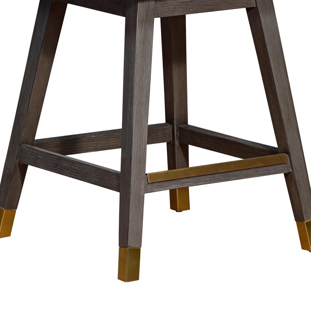 Blue River Basila Swivel Counter Stool in Gray, , large