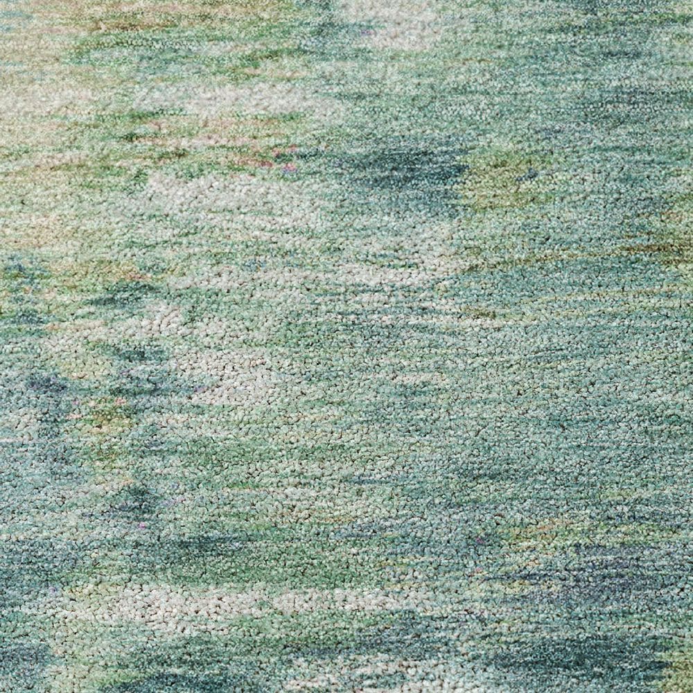 Dalyn Rug Company Kochi KC1 Teal 2&#39;3&quot; x 7&#39;6&quot; Runner, , large