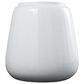 Maple and Jade 20" Short Floor Decorative Vase in Polished White, , large