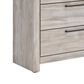 Ashley Broachmyn Twin Bed with Dresser and Nightstand in Light Gray, , large