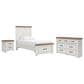 Ashley Savonport Twin Storage Bed with Dresser and Nightstand, , large