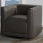 Emerald Home Furnishings Whirlaway Swivel Accent Chair in Durango, , large