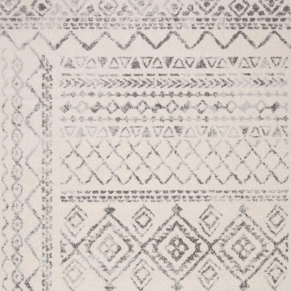 Safavieh Tulum TUL268A 6&#39;7&quot; Square Ivory and Grey Area Rug, , large