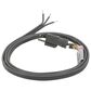 Petra Industries Inc 15-Amp Grounded Straight Plug Head Power Supply Cord, 6ft;, , large