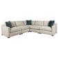 Rowe Furniture Asher 5-Piece Sectional in Natural, , large