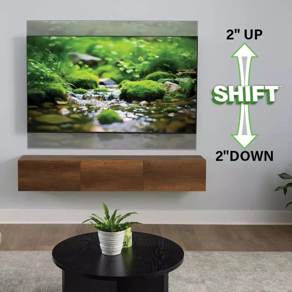 Sanus Advanced Full-Motion 4D and Shift Wall Mount for 19" - 43" TVs in Black, , large