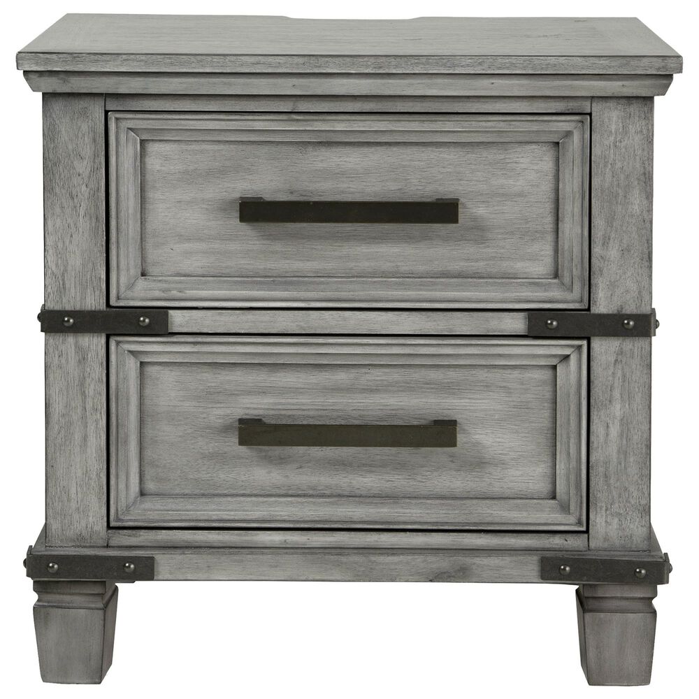 Ashley Russelyn 5-Piece King Storage Bedroom Set in Gray, , large