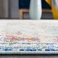 Safavieh Madison MAD447K 2"2" x 6" Navy and Light Blue Scatter Rug, , large