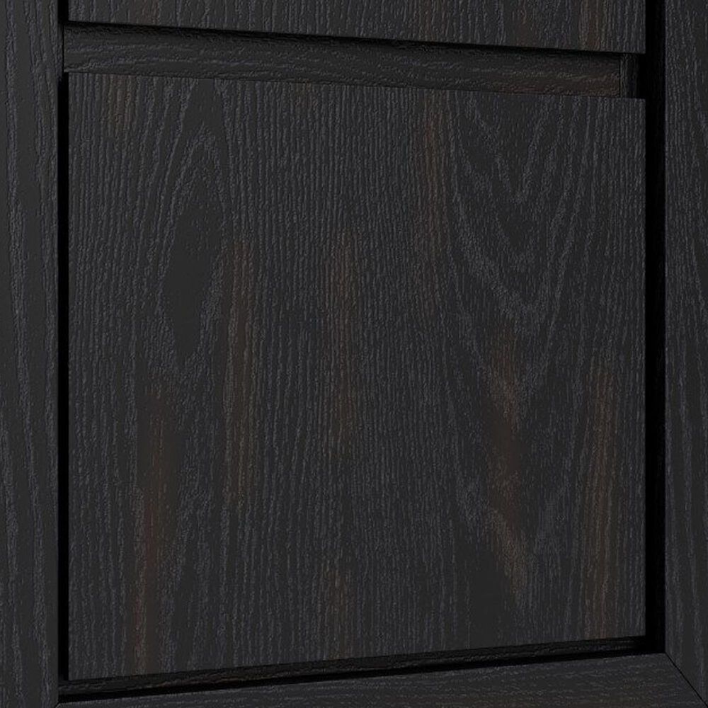 Riverside Furniture Westwood 2-Piece Corner Desk and File Cabinet Set in Ebony Whiskey Oak, , large