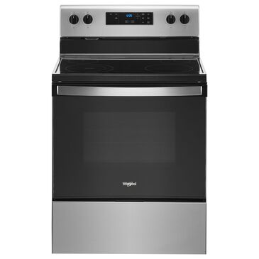 Whirlpool 5.3 Cu. Ft. Electric Range with Keep Warm in Stainless Steel, , large