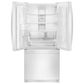 Whirlpool 20 Cu. Ft. French Door Refrigerator with FreshFlow Air Filter in White, , large