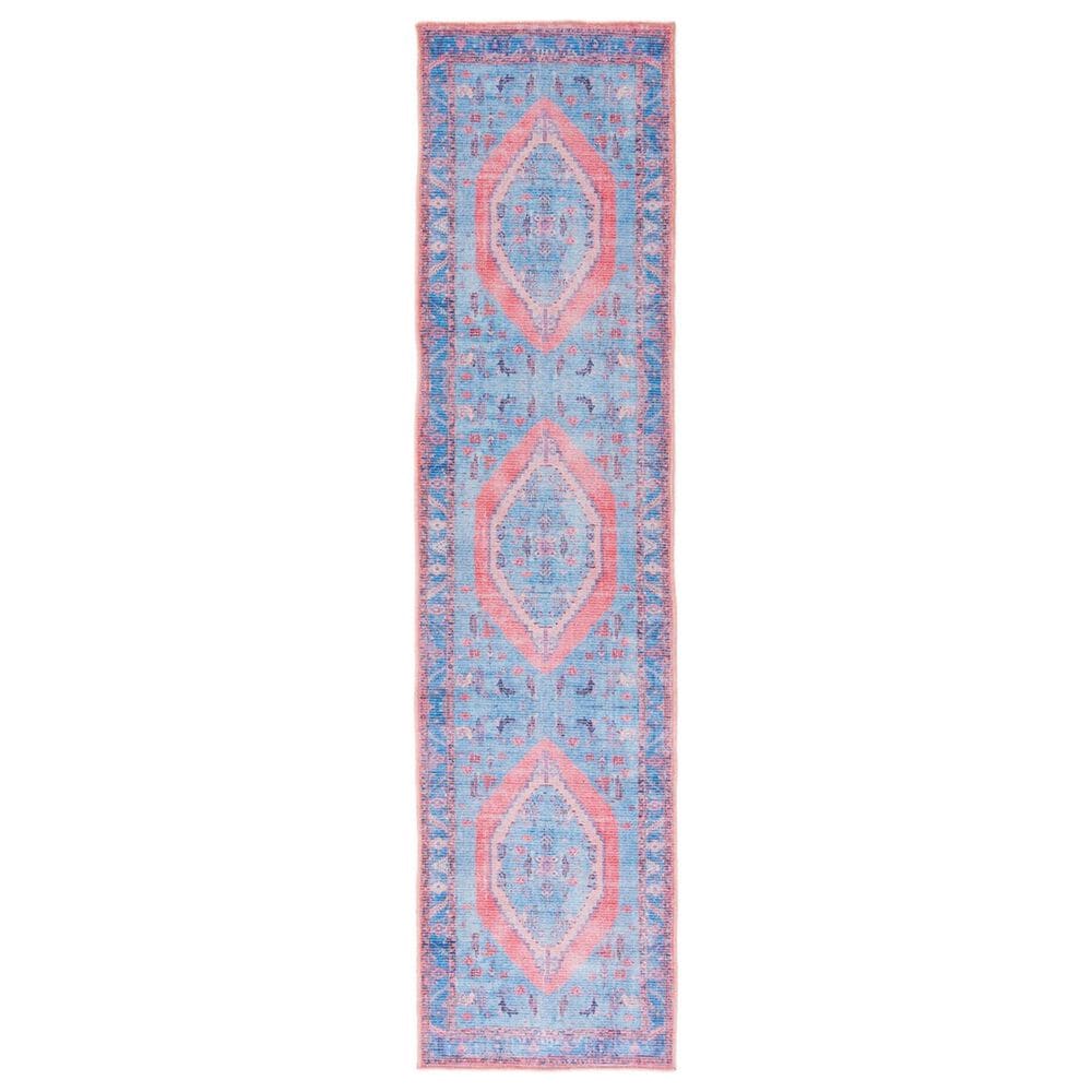 Safavieh Serapi 2" x 8" Light Blue and Beige Runner, , large