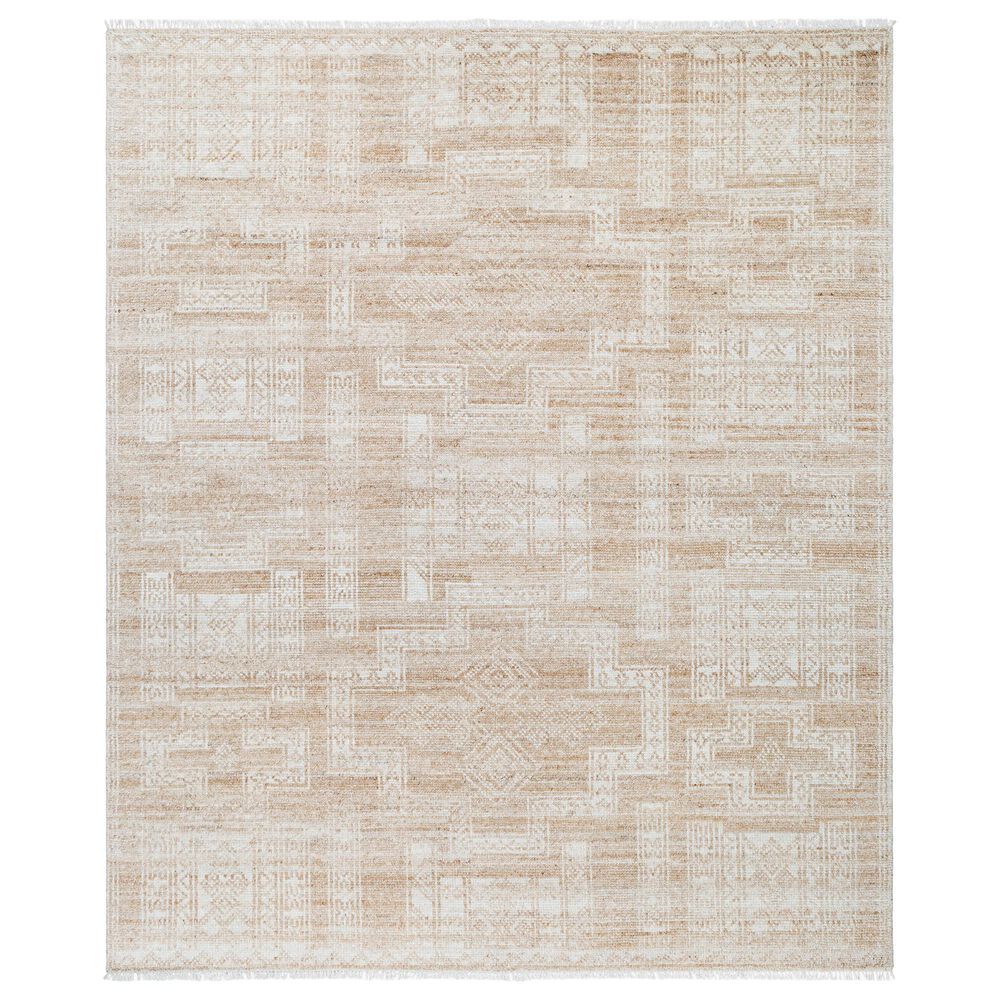Surya Kunal Pearl and Natural 10" x 14" Area Rug, , large