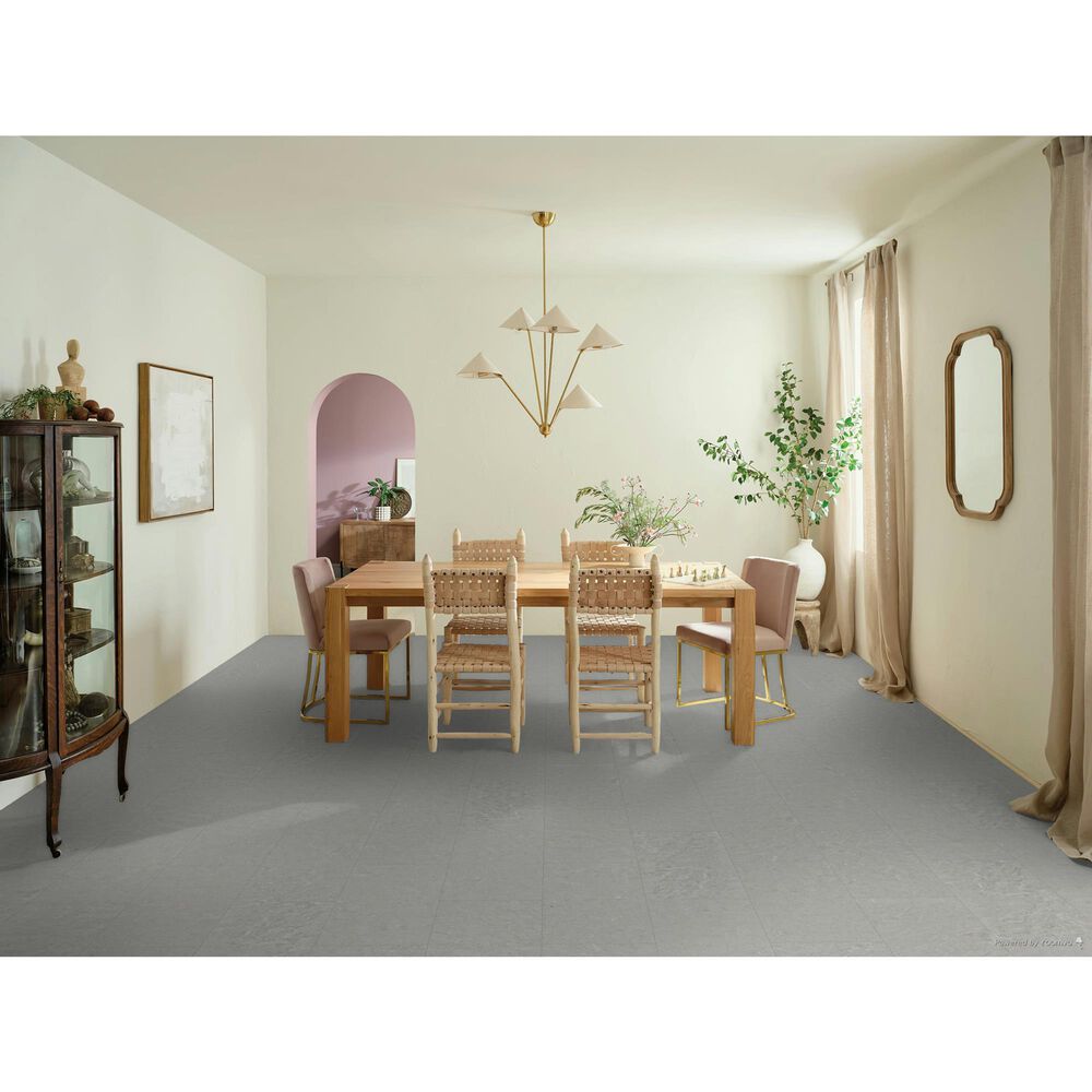COREtec Balanced Retreat Silvermist Concrete 12" x 24" Luxury Vinyl Tile, , large