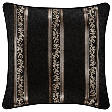 J. Queen New York Windham 26" x 26" Euro Sham in Black, , large