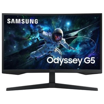 Samsung 32" Odyssey QHD Curved Gaming Monitor in Black, , large
