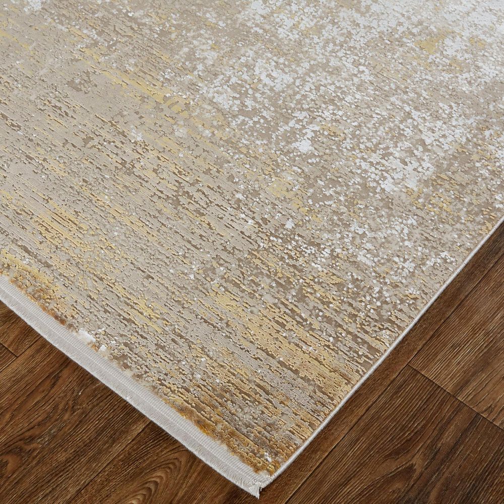 Feizy Cadiz 4&#39;10&quot; x 7&#39;10&quot; Beige Area Rug, , large