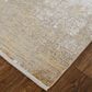Feizy Cadiz 4"10" x 7"10" Beige Area Rug, , large