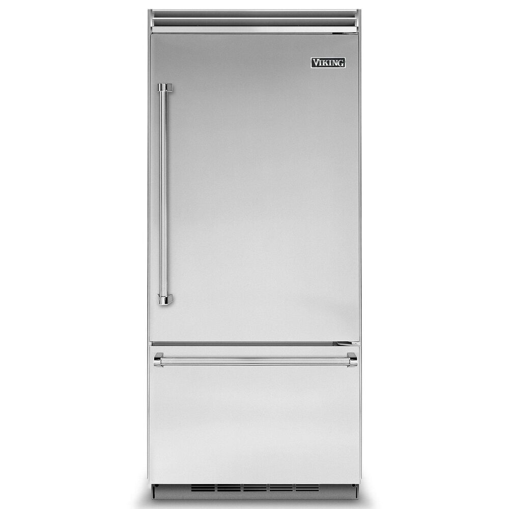 Viking Range 5 Series 20.4 Cu. Ft. Built-In Bottom Freezer Refrigerator with Right Hinge in Stainless Steel, , large