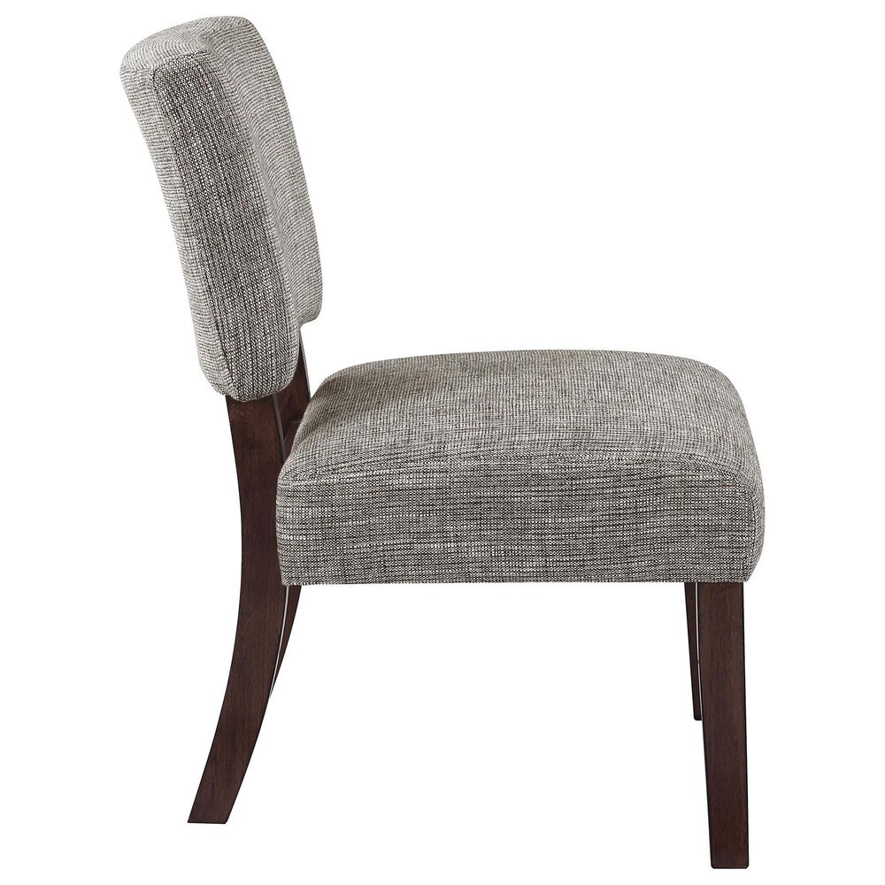 OSP Home Jasmine Accent Chair in Speckled Charcoal, , large