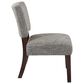 OSP Home Jasmine Accent Chair in Speckled Charcoal, , large