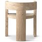 Jennifer Taylor Home Soren Arm Dining Chair in Heritage Light Natural Brown, , large