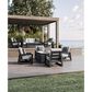 Agio Drift 5-Piece Fire Chat Set in Poplin Oyster, , large