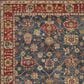 Capel Charise Peshawar 2"6" x 9" Slate and Ruby Runner, , large