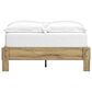 Ashley Bermacy Full Platform Bed in Light Brown, , large