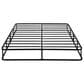 Hearth and Haven Queen Foundation with Textured Fabric Cover, , large