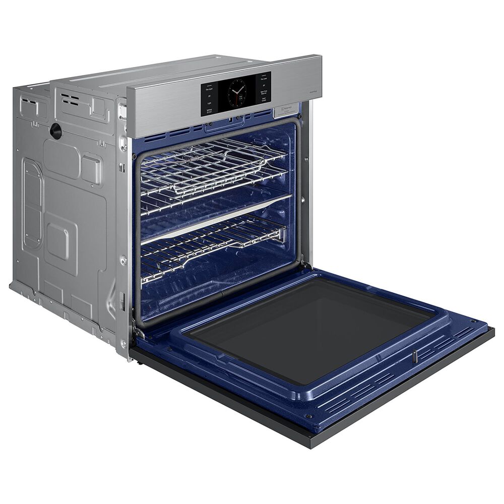Samsung Bespoke Bespoke 30&quot; Single Electric Wall Oven with Convection in Stainless Steel, , large