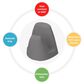 Harold Import Silicone Pot Grabber in Grey, , large