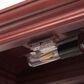 GigaCloud Curio Cabinet with Light in Cherry, , large