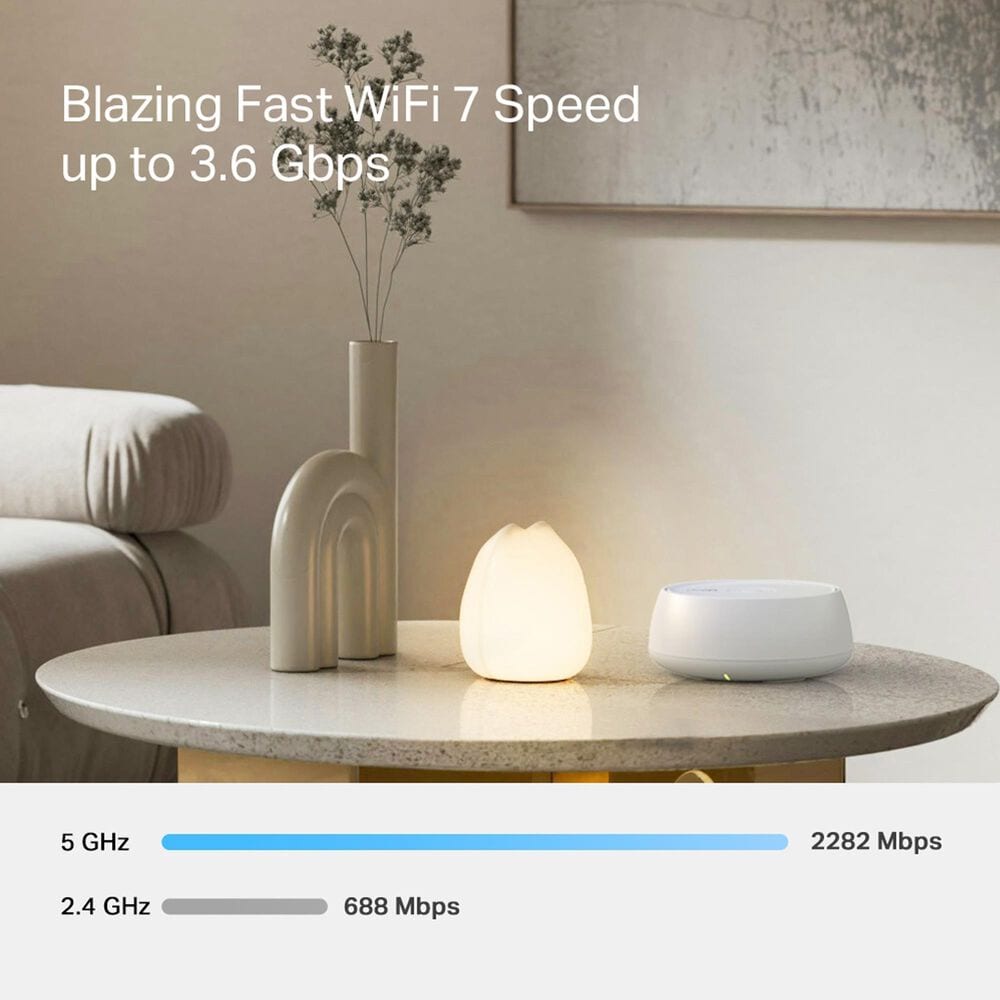 TP-Link Deco BE3600 Dual-Band Wi-Fi 7 Mesh System in Black &#40;3 Pack&#41;, , large