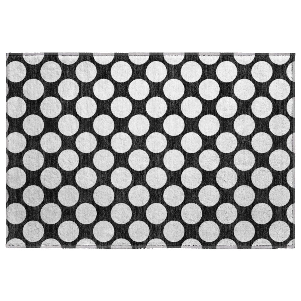 Dalyn Rug Company The Reserve TR13 Black 2"6" x 3"10" Indoor/Outdoor Area Rug, , large