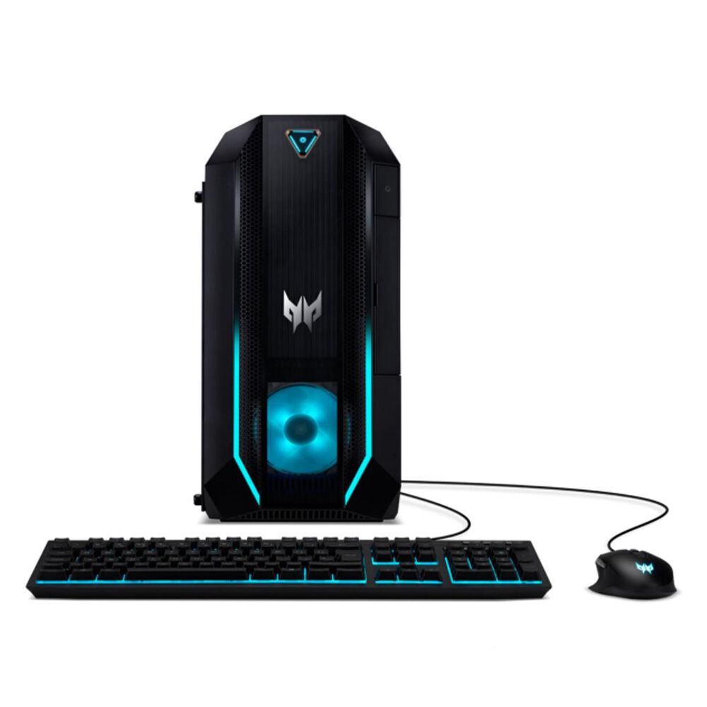 Acer Predator Orion 3000 Gaming Desktop Gaming Desktop | Intel Core i7-10700 - 16GB RAM - NVIDIA GeForce RTX 2060 - 1TB HDD + 512GB SSD in Black, , large