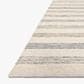 Chris Loves Julia x Loloi Chris 2"6" x 9"9" Ivory and Slate Runner, , large