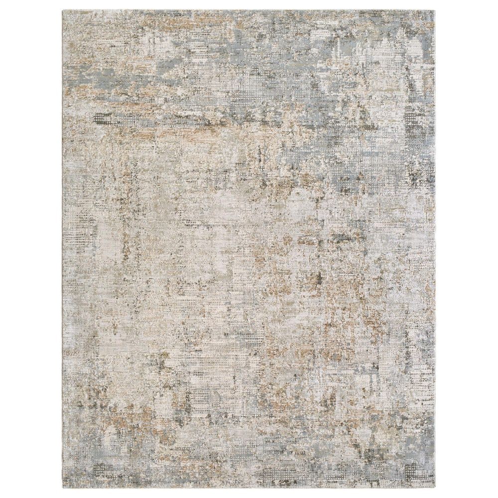 Surya Brunswick Light Gray, Cream, Charcoal, Light Brown, Medium Brown and Mustard 12&#39; x 15&#39; Area Rug, , large