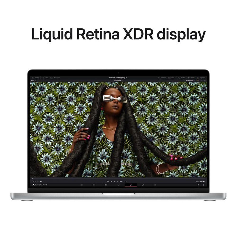 Apple 14&quot; MacBook Pro with M2 Pro chip with 10-core CPU and 16-core GPU, 512GB SSD 16GB RAM - Silver &#40;Latest Model&#41;, , large