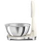 SMEG 50"s Retro Style Kitchen Scale in Cream and Chrome, , large