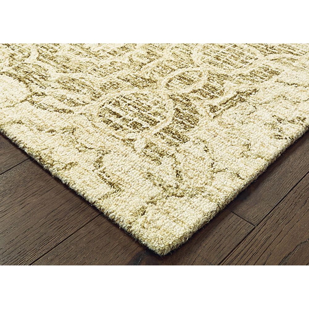 Oriental Weavers Tallavera 55606 10&#39; x 13&#39; Green and Ivory Area Rug, , large
