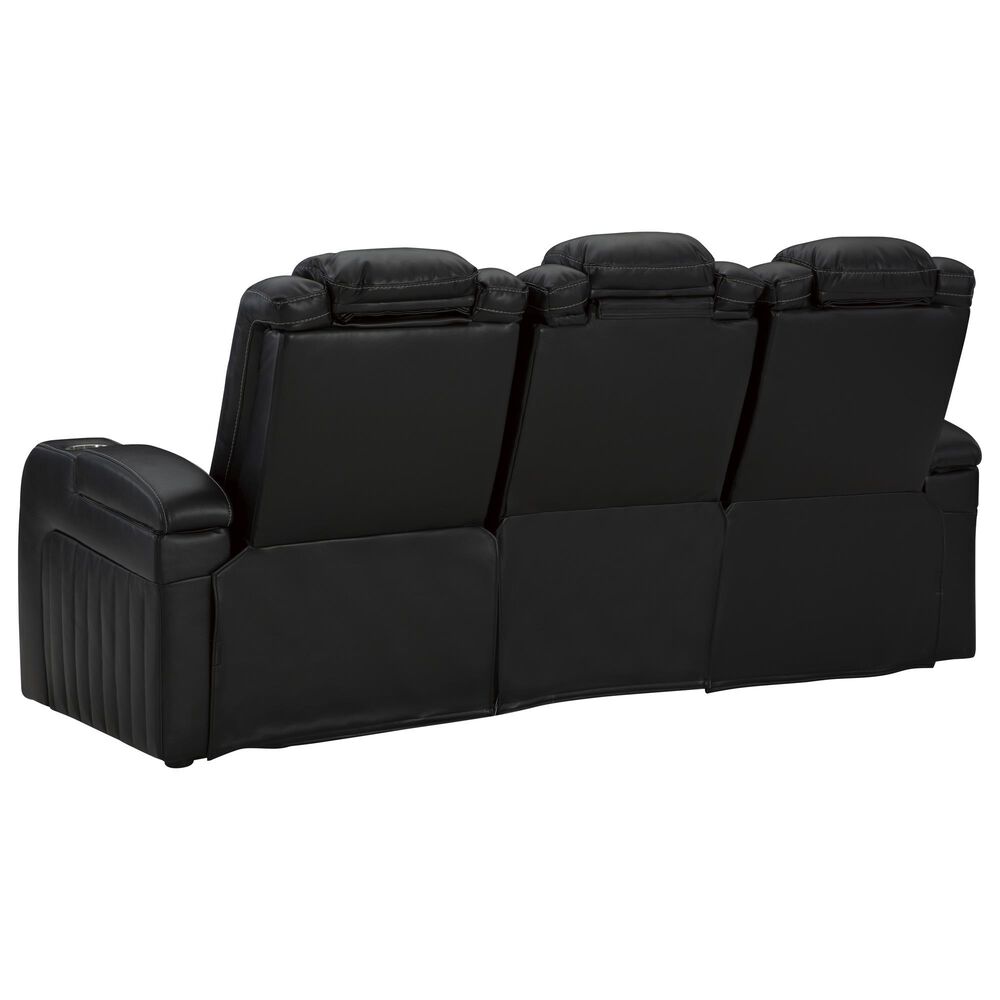 Ashley Caveman Den 2-Piece Power Reclining Living Room Set in Midnight, , large