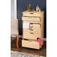 Linon Home Decor Cary 8-Drawer Rolling Cart in Natural, , large