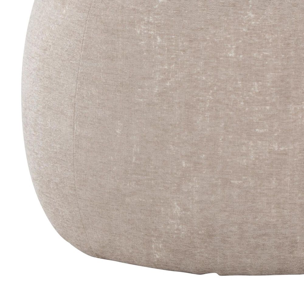 Lumisource Tray Storage Pouf in Light Brown, , large