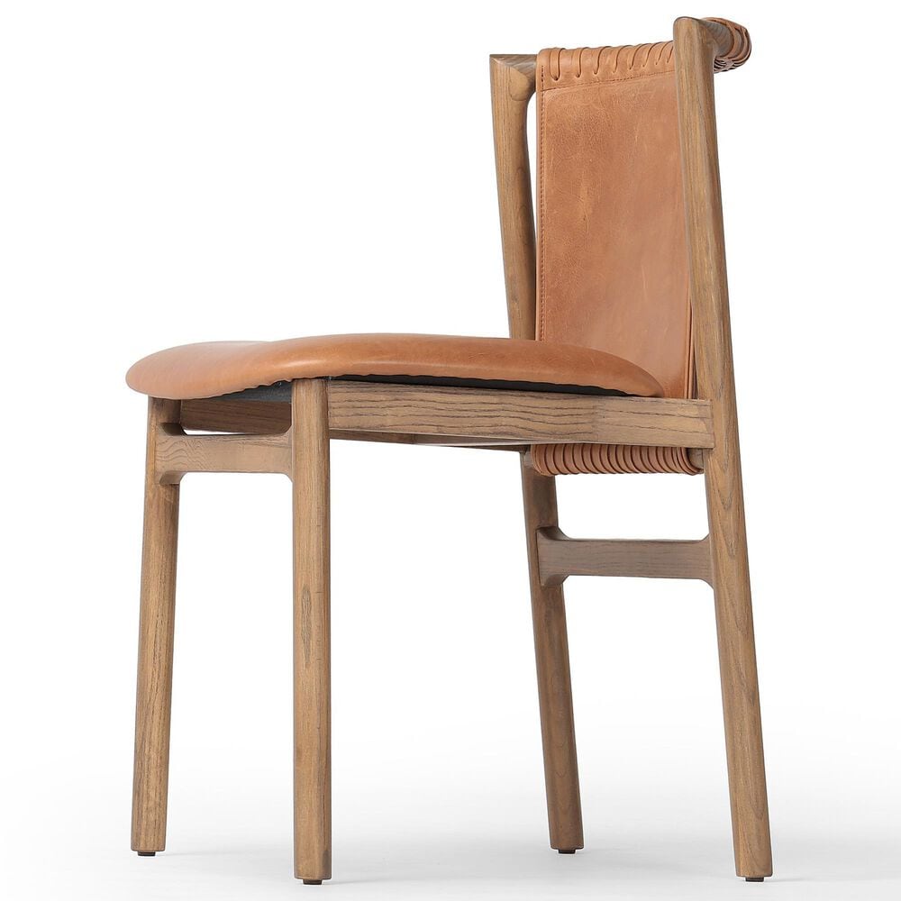 Four Hands Baden Side Chair in Haven Tobacco, , large