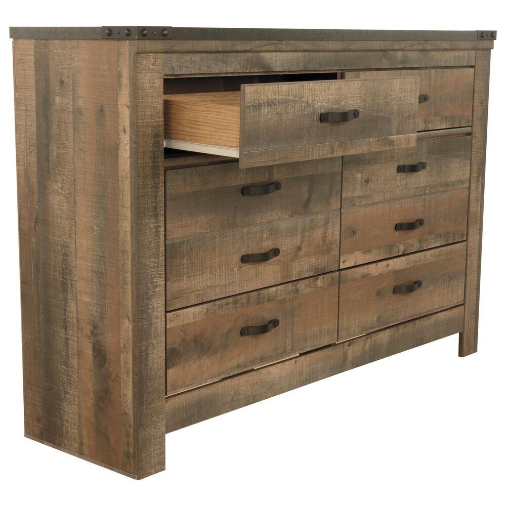 Little Dreamer Trinell 6 Drawer Dresser in Brown NFM