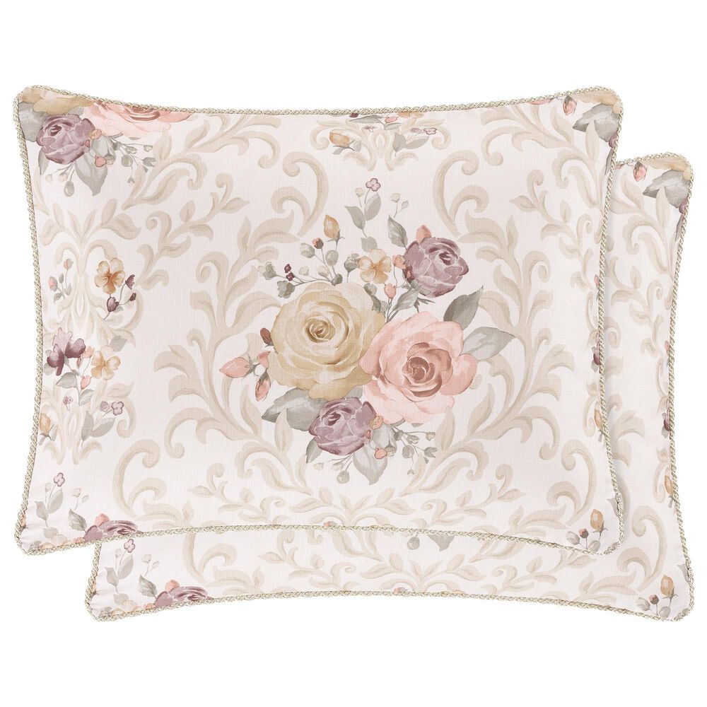 Royal Court Chardonnay 4-Piece Full Comforter Set in Ivory, , large